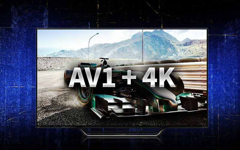 AV1 Decoding + 4K