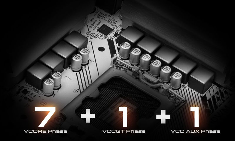 7+1+1 Power Phase Design