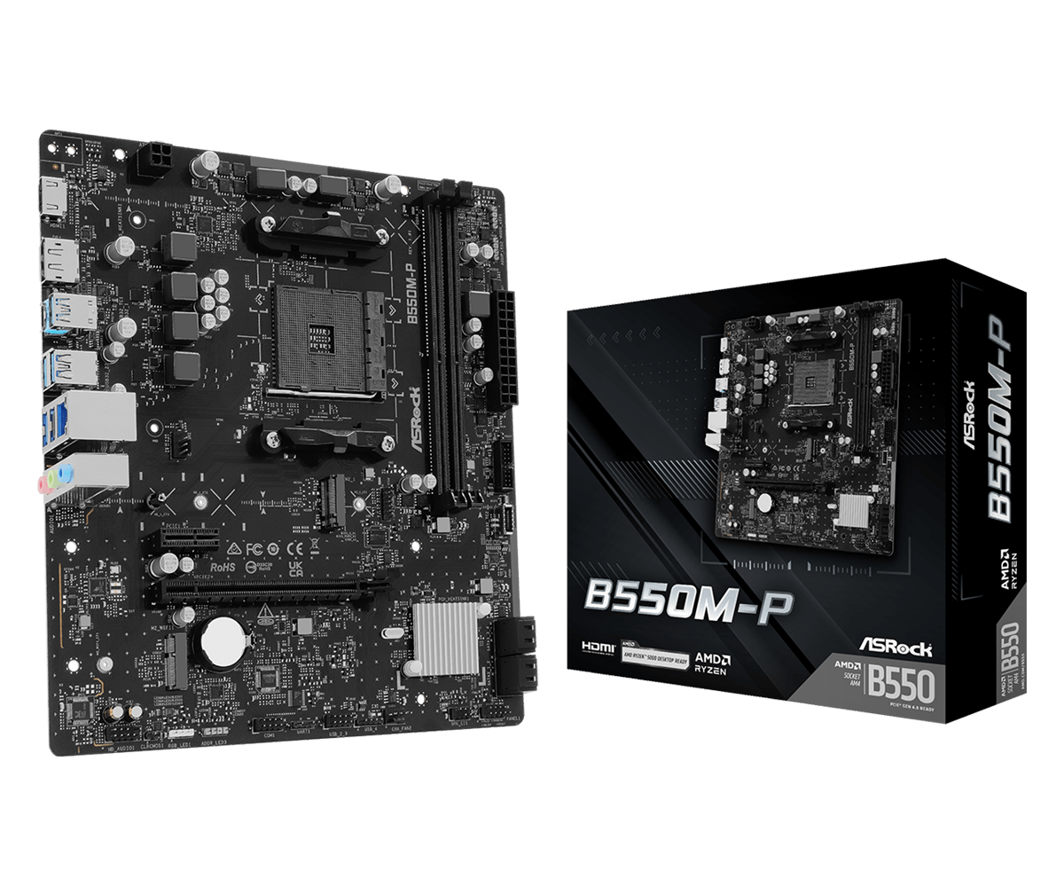 ASRock > B550M-P