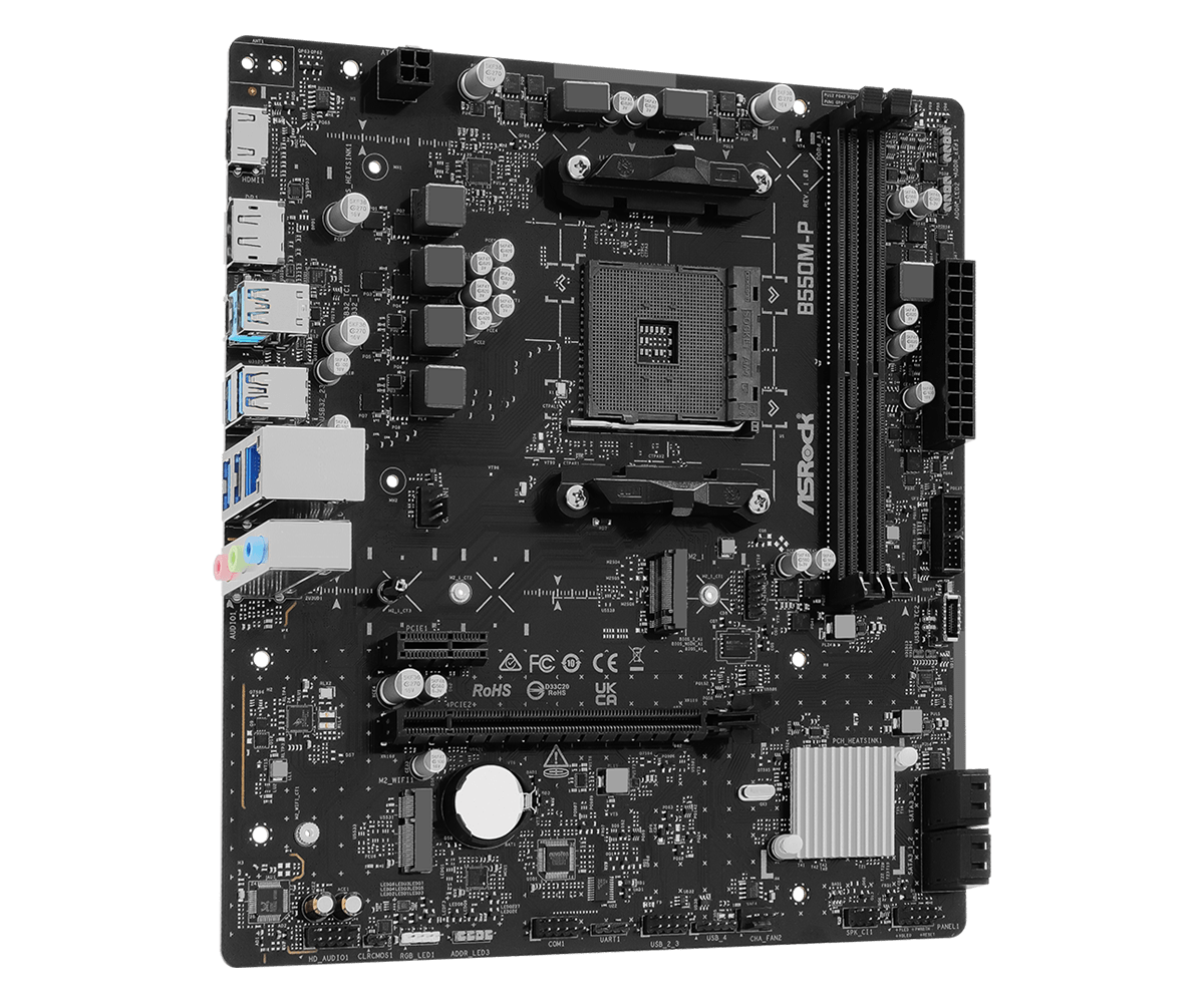ASRock > B550M-P