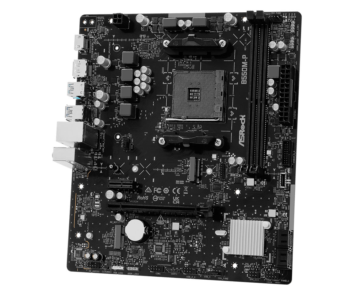ASRock > B550M-P