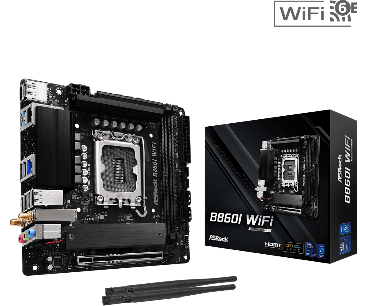 华擎科技 > B860I WiFi