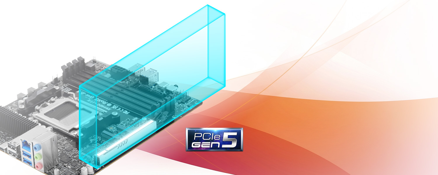 PCIe 5.0 Graphics Speed in a Slim System