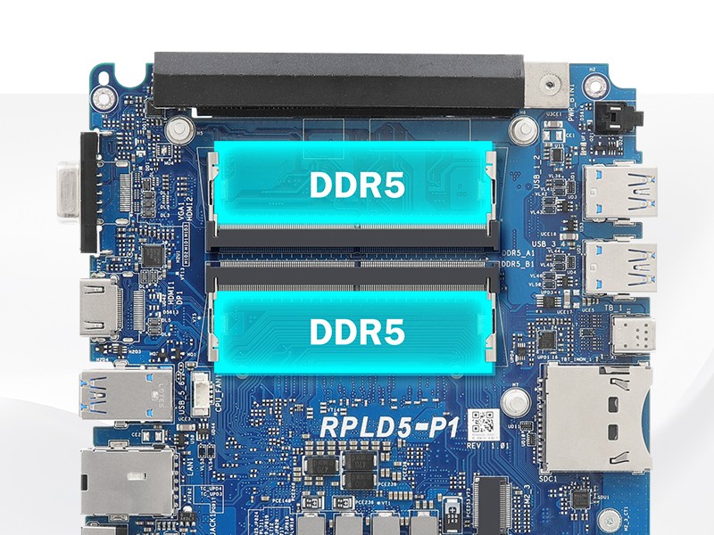 闪电般快速的双信道 DDR5 内存